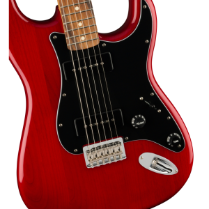 Fender Noventa Stratocaster Pau Ferro Crimson Red Transparent