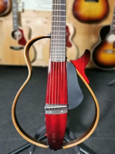 Yamaha Slg200S Crb Silent Guitar Crimson Red Burst