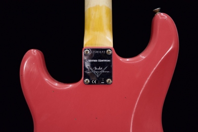 Fender Limited 62/63 Stratocaster Journeyman Relic Rw Aged Fiesta Red