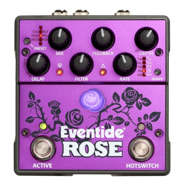 Eventide Rose  Delay Pedal