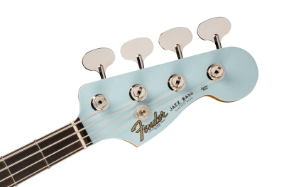 Fender Gold Foil Jazz Bass Ebony Fingerboard Sonic Blue