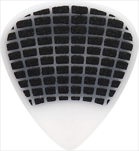 Ibanez Set of 6 Picks Sand Grip White 1 mm 