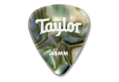 Taylor Celluloid 351 Guitar Picks 0,71 Abalone 12 Pack