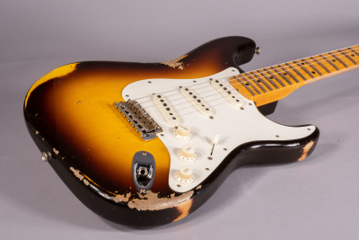 Fender Custom Shop Stratocaster Fat 50 Relic Wide Fade Chocolate 2Color Sunburst