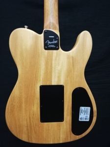 Fender Acoustasonic Telecaster Natural Left Hand Chitarra Mancina