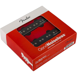 Fender Gen 4 Noiseless Jazz Bass Pickup Set di 2