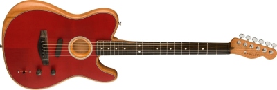 Fender Acoustasonic Telecaster Crimson Red