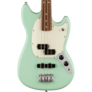 Fender Mustang Bass Pj Pau Ferro Surf Green