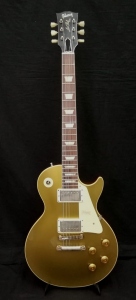GIBSON 1957 LES PAUL GOLD TOP DARKBACK REISSUE VOS
