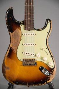 Fender Custom Shop 1960 DualMag II Stratocaster SuperHeavyRelic Aged 3T Sunburst