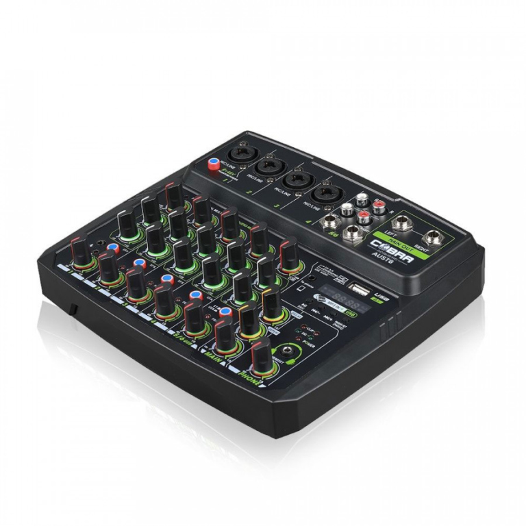 Cobra Streamer6 Mini Mixer USB per Broadcast
