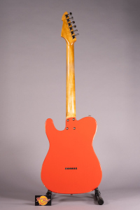 Rufini Chitarra Elettrica Telecaster Vintage Fiesta Red Aged