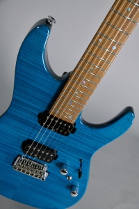 Ibanez MM1TAB Martin Miller Transparent Aqua Blue Chitarra Elettrica