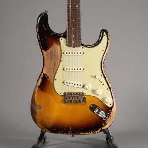 Fender Custom Shop 1960 DualMag II Stratocaster SuperHeavyRelic Aged 3T Sunburst