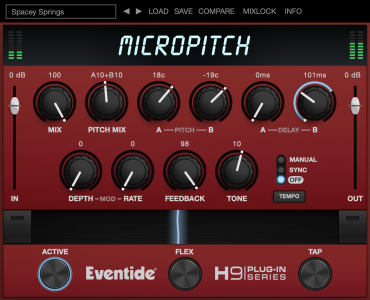 Eventide Micropitch Pedale Delay