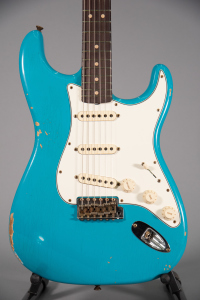 Fender 63 Stratocaster Relic Taos Turquoise Custom Shop