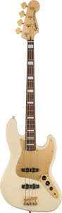 Squier 40Th Anniversary Jazz Bass Gold Edition Olympic White