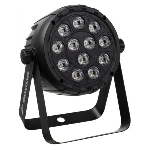 JB Systems Compact Battery Projector con 12 x 3-in-1 RGB Leds