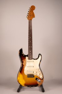 Fender Custom Shop LTD Roasted Bighead Stratocaster Super Heavy Relic 3 Color Sunburst