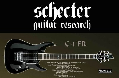 Schecter c1 fr usata