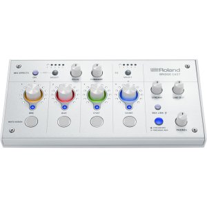 ROLAND BRIDGECAST-WH  Dual Bus Gaming Mixer