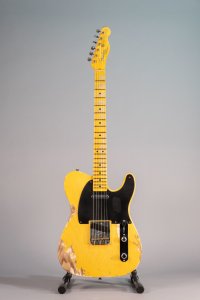 Fender Custom Shop 52 Telecaster Heavy Relic Maple Neck Aged Nocaster Blonde