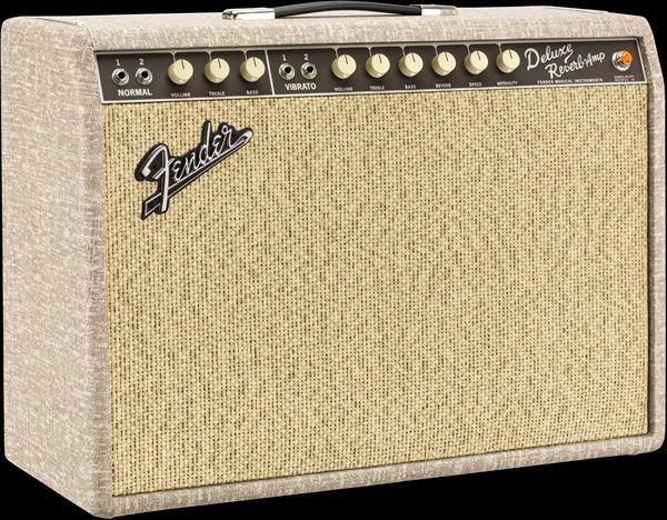 Fender Ltd 65 Deluxe Reverb Fawn Greenback