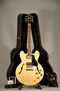 Gibson Es-335 Satin Vintage Natural Chitarra Semiacustica