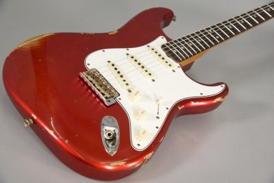 Fender custom shop 1964 Stratocaster Relic Limited Aged Candy Apple Red