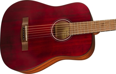 Fender Fa15 Chitarra Acustica 3/4 Red