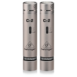 Behringer C2 Studio Condenser Microphone Coppia