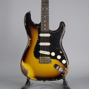 Fender Custom Shop Dual Mag II Stratocaster Heavy Relic Aged 3 Tone Sunburst