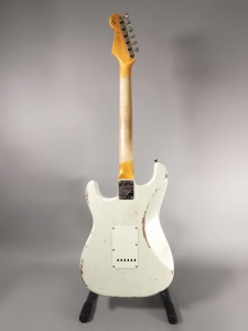 Fender Custom Shop Ltd 1963 Stratocaster Heavy Relic Aged Olympic White