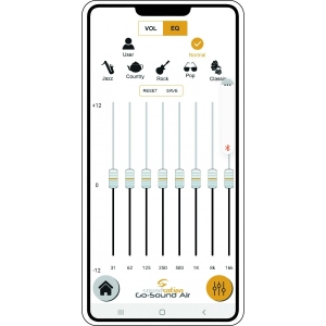 Soundsation Go Sound 12Air Sistema Portatile da 12' con App Go-Sound Air 2 Micro