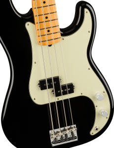 Fender American Professional Ii Precision Bass Maple Black