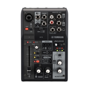 Yamaha Ag03Mk2 Mixer 3 Canali Live Streaming con Usb ed Interfaccia Audio