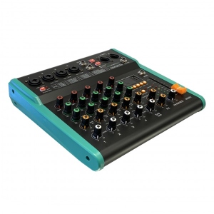 Zzipp 6-CHANNEL COMPACT MIXER WITH MULTI-EFFECT DSP AND BLUETOOTH