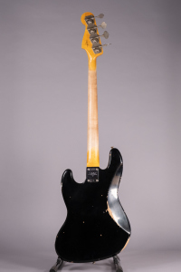 Fender Custom Shop 1962 Jazz Bass Relic Aged Black