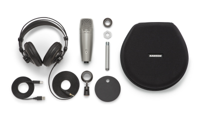 Samson C01U Pro Podcasting Pack Con Microfono Usb Ed Accessori