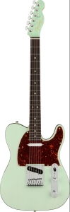 Fender American Ultra Luxe Telecaster Rw Transparent Surf Green
