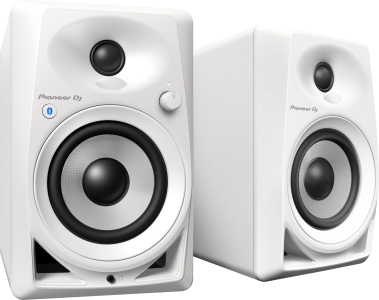 Pioneer Dj DM-40BT-W 4" Monitor Speakers with bluetooth (Pair)