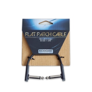 Rockboard Rbo Cavo Flat Patch Cable 10 Cm Black
