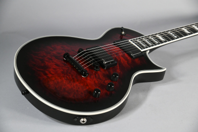 Esp EII Eclipse See Thru Black Cherry w/case