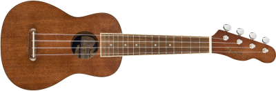 Fender Seaside Soprano Ukulele Natural Pack