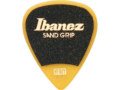 Ibanez 6 Pick Set  1 Mm Sand Grip Yellow