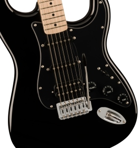 Squier Sonic Stratocaster HSS Black