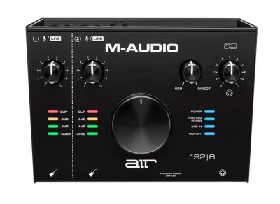 M Audio Air 192-6 Audio Midi Usb Interface 2 In / 2 Out