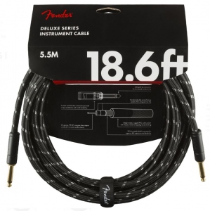 Fender Deluxe Cable  5,5Mt Black Tweed