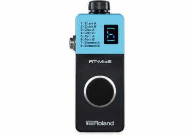 Roland Rt-Mics Trigger, Microfono E Mixer Integrati Per Batteria