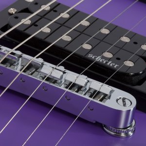 Schecter C6 Deluxe Purple Satin